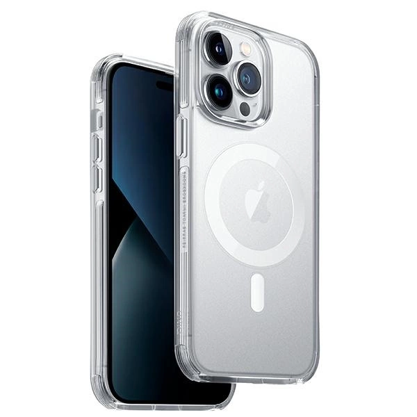 Uniq Combat Magclick Charging case for iPhone 14 Pro Max - transparenteng