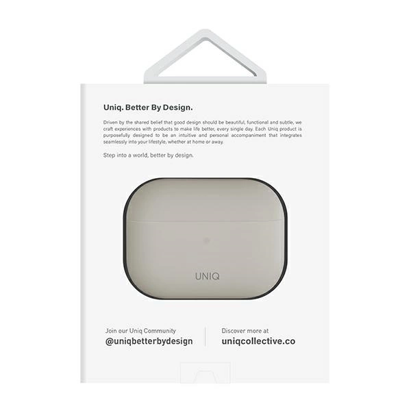 Uniq Lino case for AirPods Pro 2 - beigeeng
