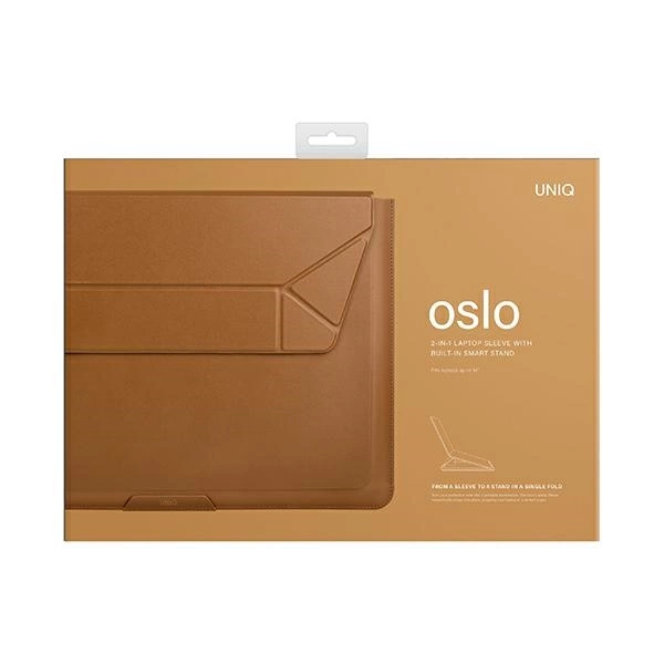 Uniq Oslo case for a 14" laptop - browneng