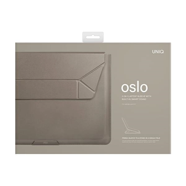 Uniq Oslo case for a 14" laptop - grayeng