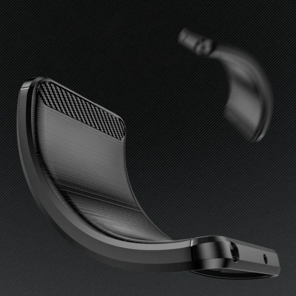 Carbon Case case for Samsung Galaxy A54 5G flexible silicone carbon cover blackeng