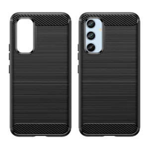 Carbon Case case for Samsung Galaxy A54 5G flexible silicone carbon cover blackeng