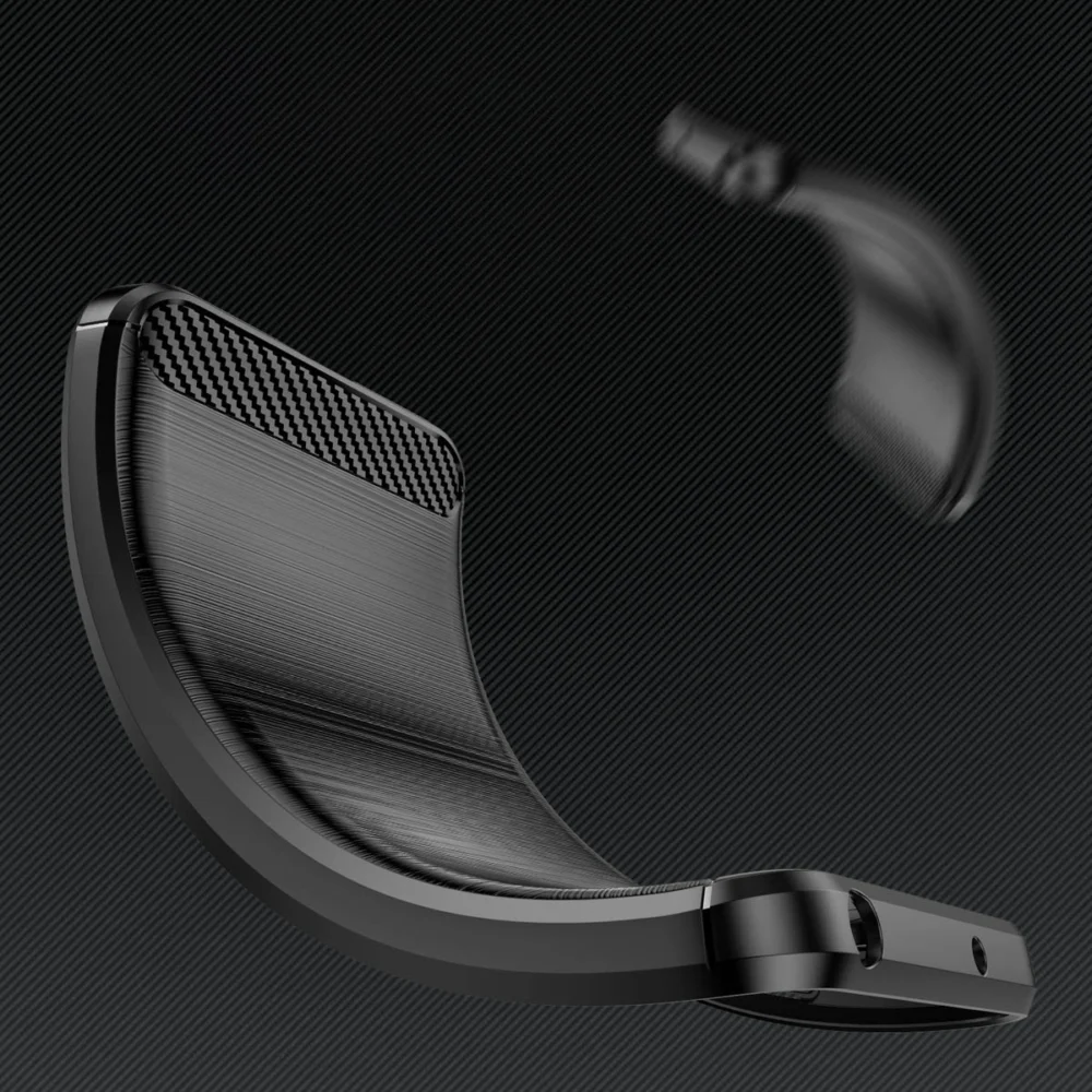 Carbon Case case for Xiaomi Redmi A1+ flexible silicone carbon cover blackeng