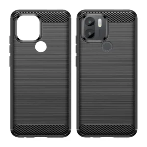 Carbon Case case for Xiaomi Redmi A1+ flexible silicone carbon cover blackeng