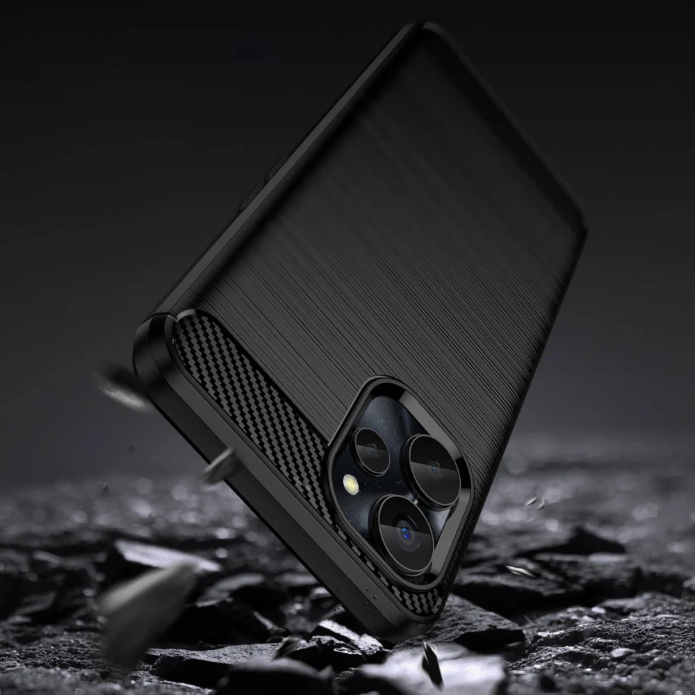 Carbon Case for Realme 10 5G / Realme 9i 5G Flexible Silicone Carbon Cover Blackeng