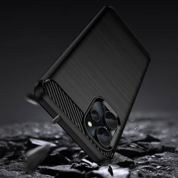 Carbon Case for Realme 10 5G / Realme 9i 5G Flexible Silicone Carbon Cover Blackeng