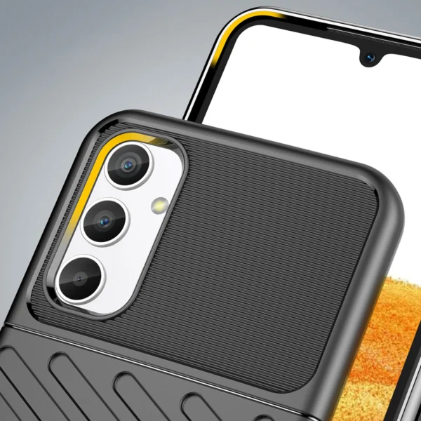 Thunder Case case for Samsung Galaxy A34 5G silicone armor case blackeng