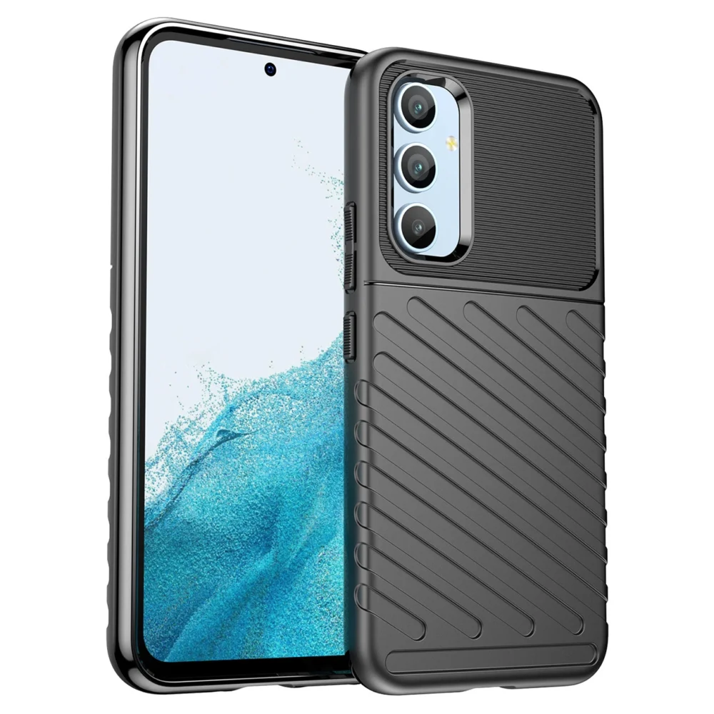 Thunder Case case for Samsung Galaxy A54 5G silicone armor case blackeng
