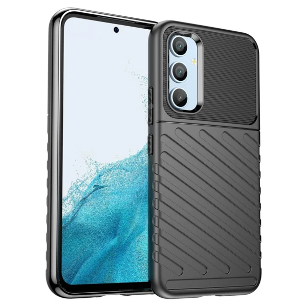 Thunder Case case for Samsung Galaxy A54 5G silicone armor case blackeng