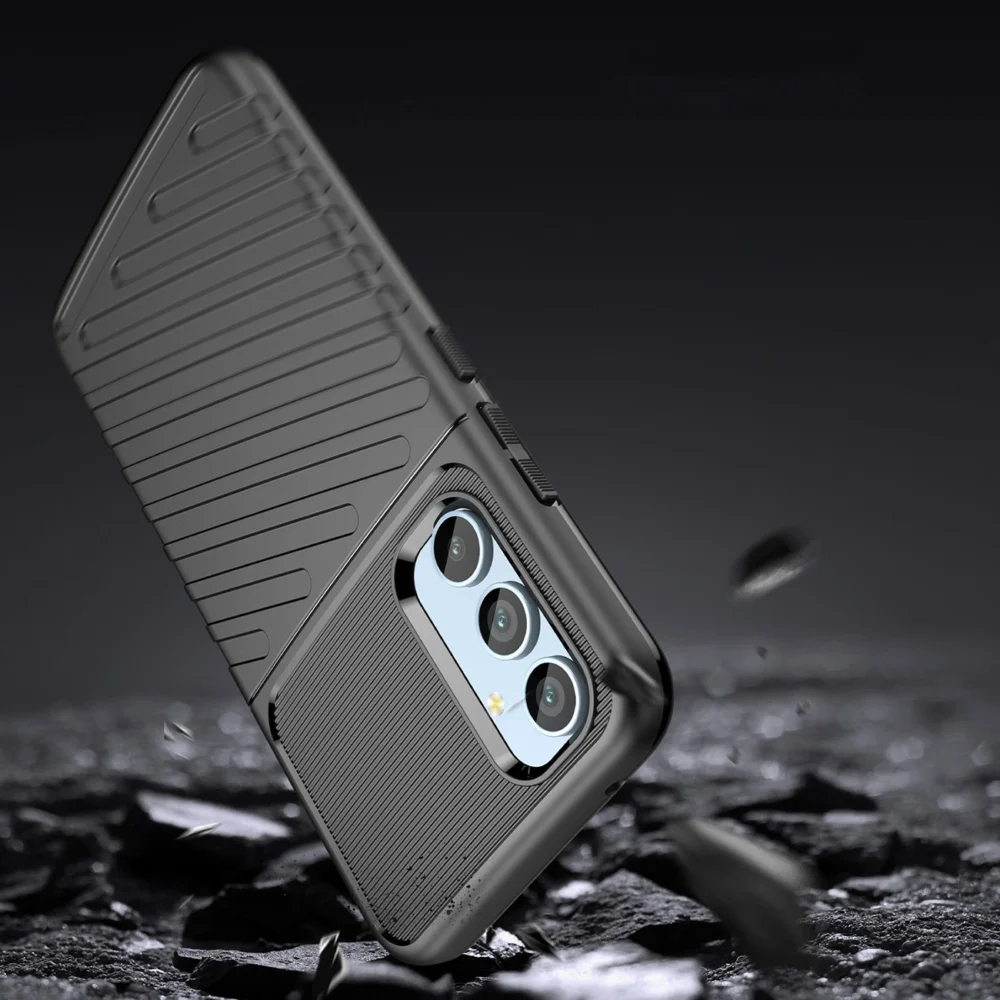 Thunder Case case for Samsung Galaxy A54 5G silicone armor case blackeng