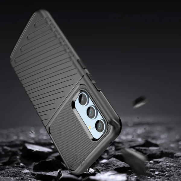 Thunder Case case for Samsung Galaxy A54 5G silicone armor case blackeng