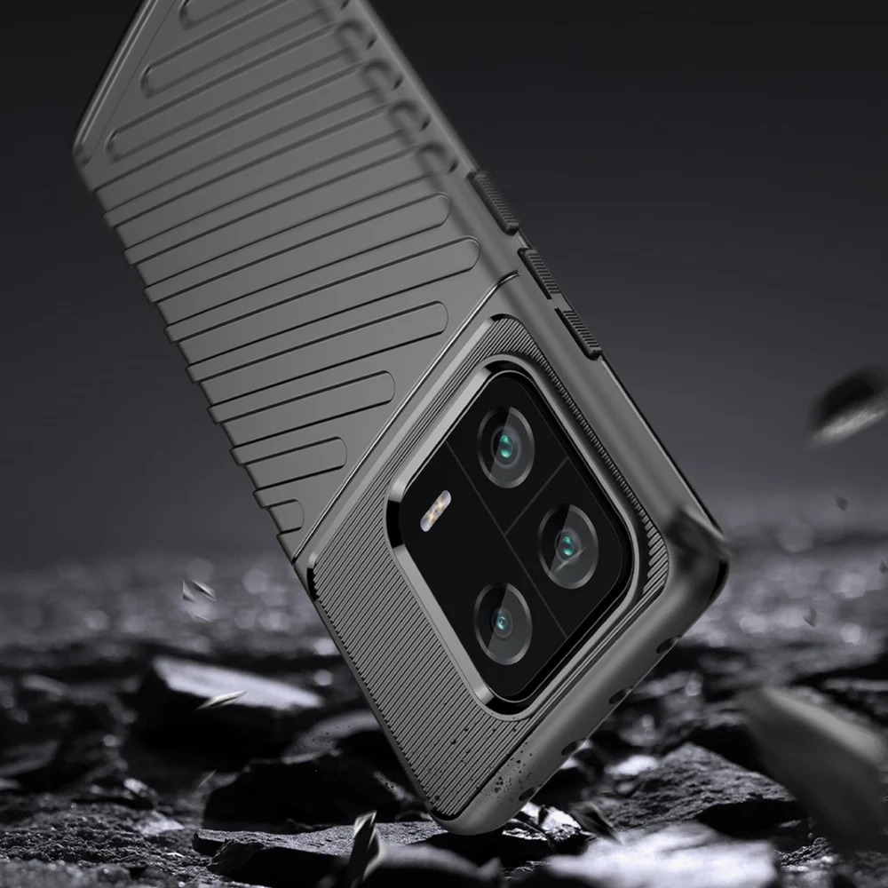 Thunder Case case for Xiaomi 13 Pro silicone armor case blackeng