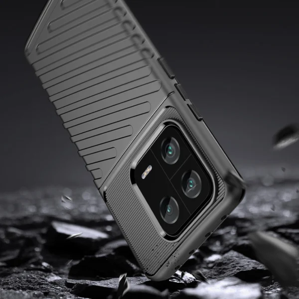 Thunder Case case for Xiaomi 13 Pro silicone armor case blackeng