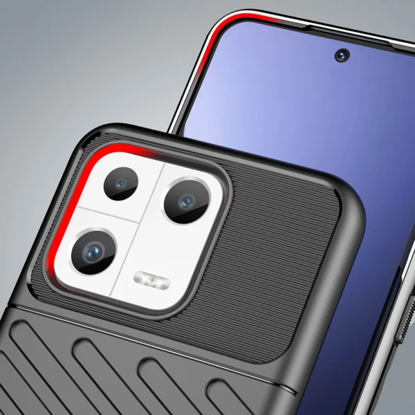 Thunder Case case for Xiaomi 13 silicone armor case blackeng