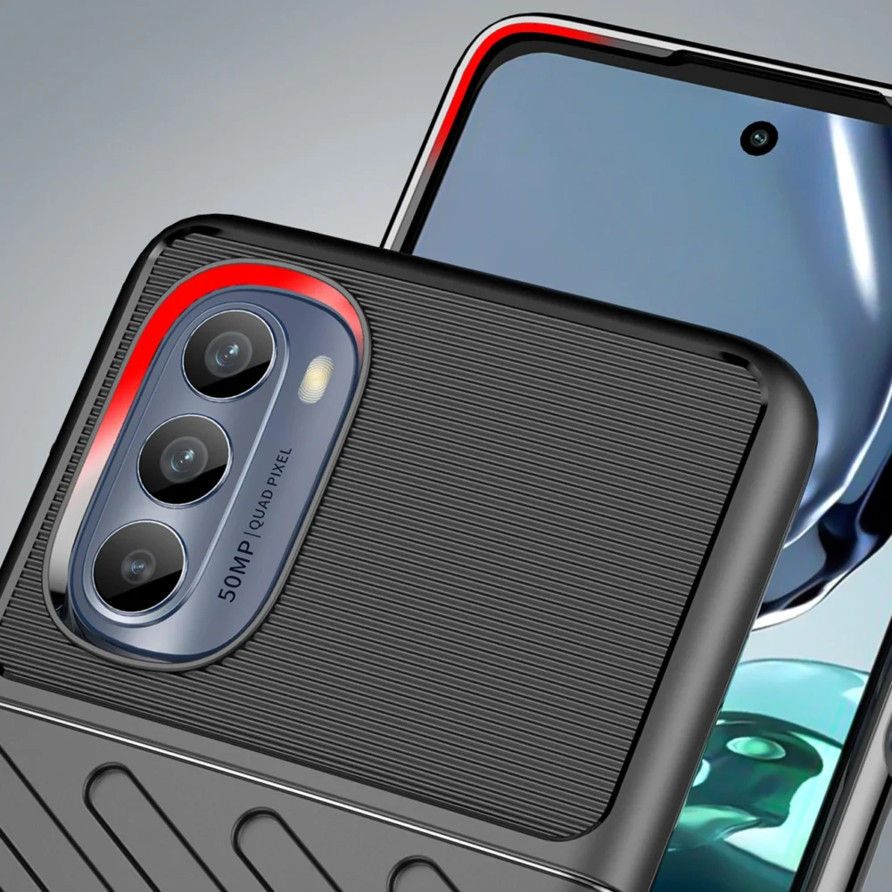 Thunder Case for Motorola Moto G62 5G silicone armor case blackeng