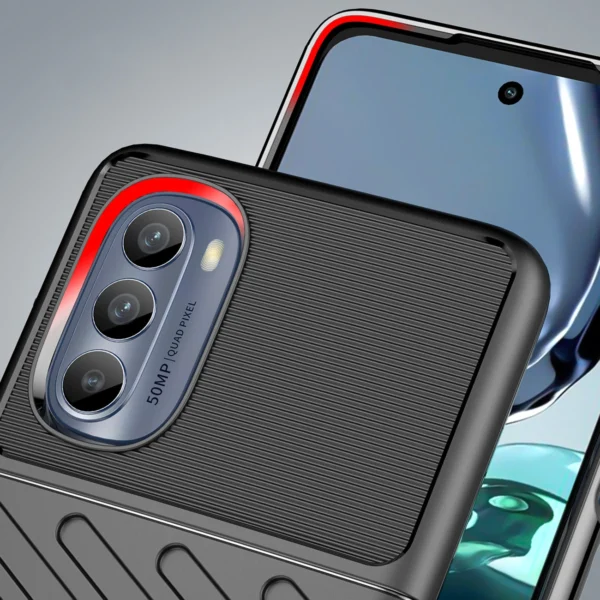 Thunder Case for Motorola Moto G62 5G silicone armor case blackeng
