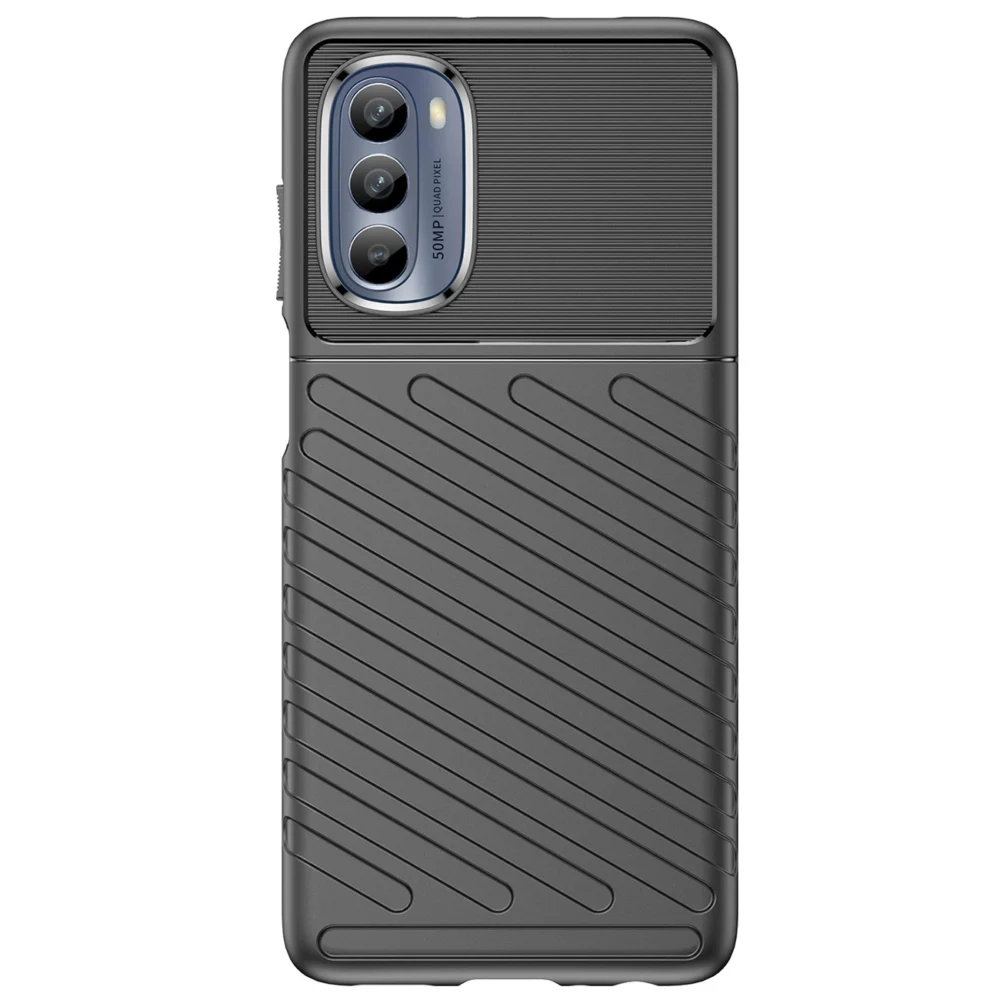 Thunder Case for Motorola Moto G62 5G silicone armor case blackeng