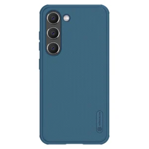 Nillkin Super Frosted Shield Pro case for Samsung Galaxy S23+ armored cover + phone stand blueeng