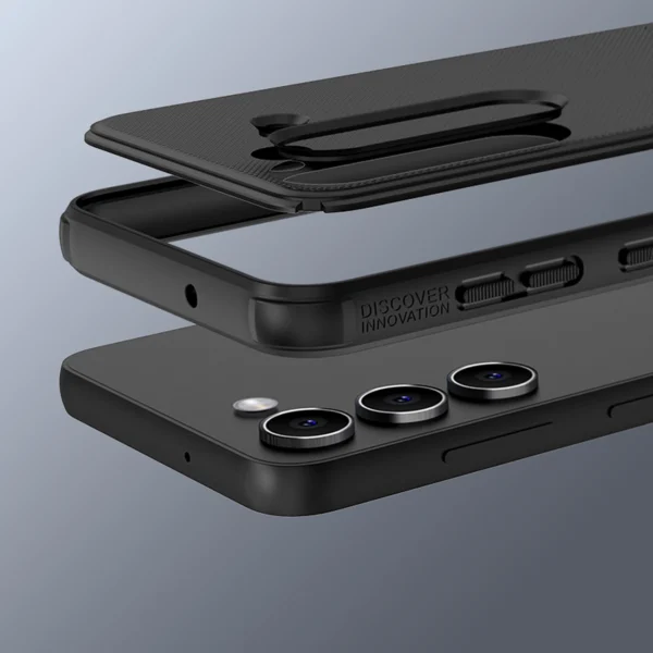 Nillkin Super Frosted Shield Pro case for Samsung Galaxy S23+ armored cover + phone stand redeng