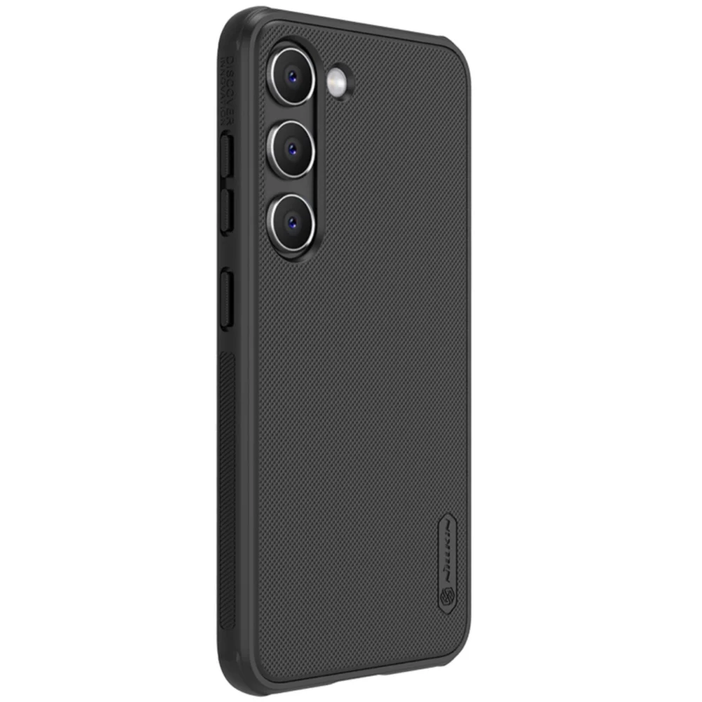 Nillkin Super Frosted Shield Pro case for Samsung Galaxy S23+ armored cover + phone stand blackeng