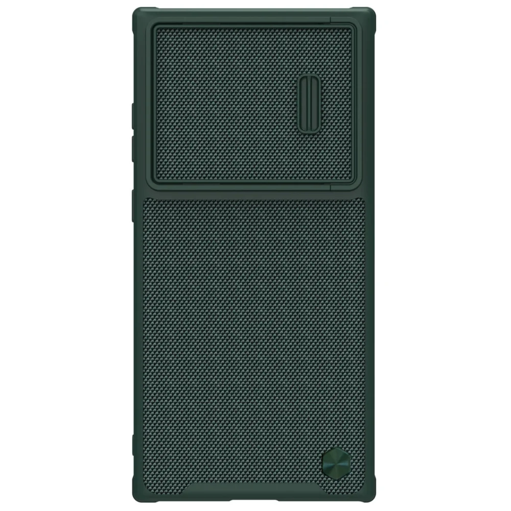 Nillkin Textured S Case for Samsung Galaxy S22 Ultra armored cover with camera cover greeneng
