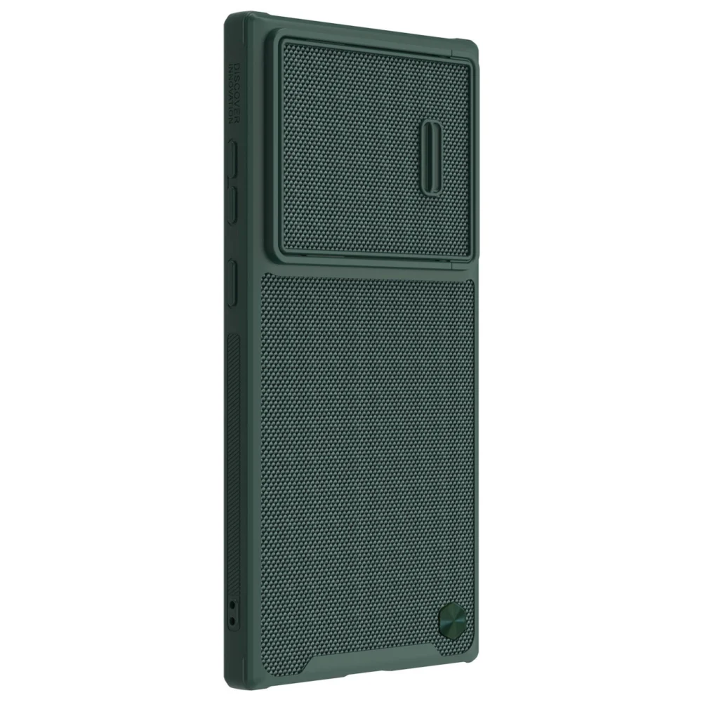 Nillkin Textured S Case for Samsung Galaxy S22 Ultra armored cover with camera cover greeneng