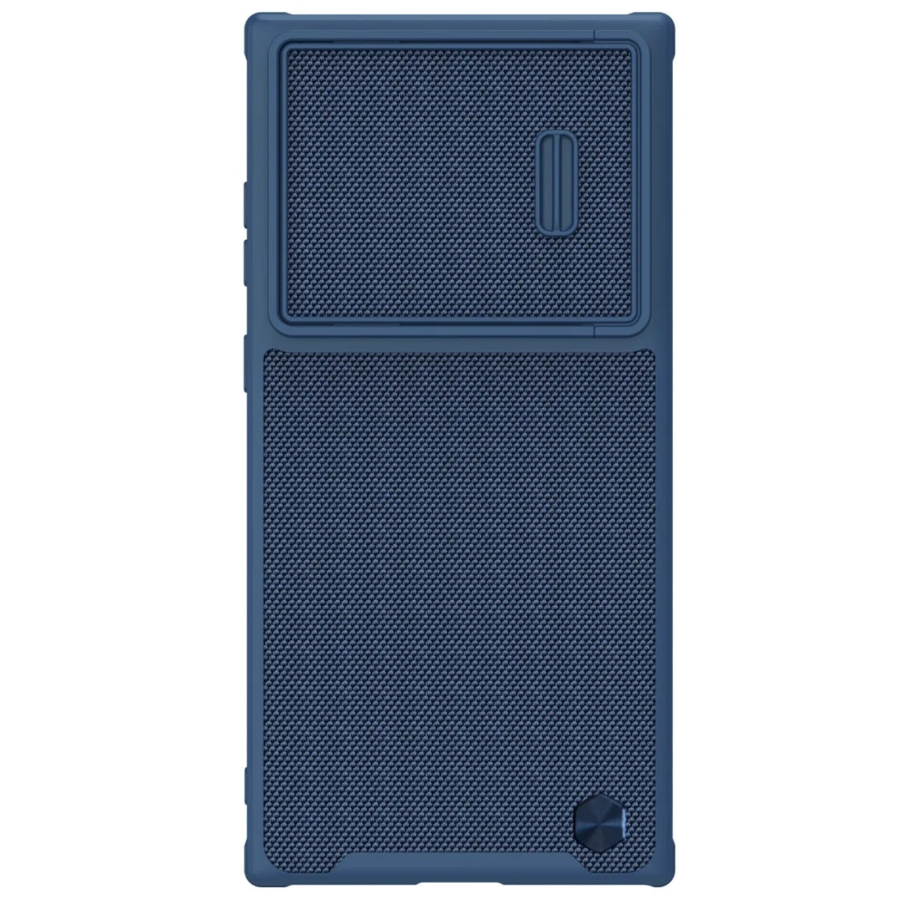 Nillkin Textured S Case for Samsung Galaxy S22 Ultra armored cover with camera cover blueeng
