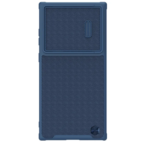 Nillkin Textured S Case for Samsung Galaxy S22 Ultra armored cover with camera cover blueeng