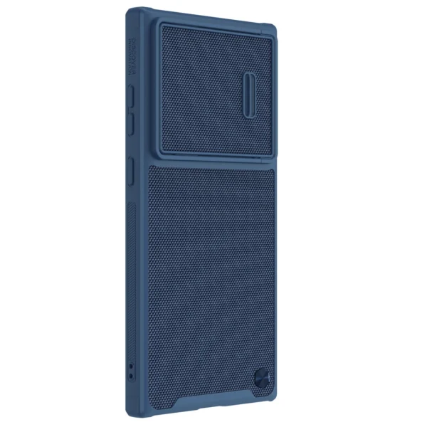 Nillkin Textured S Case for Samsung Galaxy S22 Ultra armored cover with camera cover blueeng