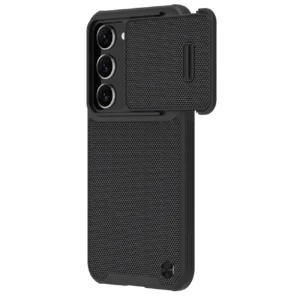 Nillkin Textured S Case for Samsung Galaxy S23, armored cover with camera cover, blackeng