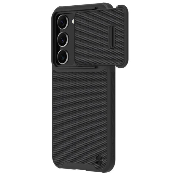 Nillkin Textured S Case for Samsung Galaxy S23+ armored cover with camera cover blackeng