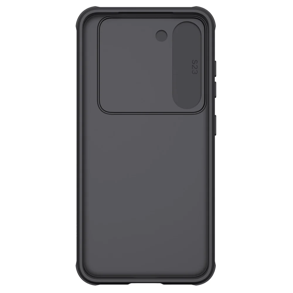 Nillkin CamShield Pro Case for Samsung Galaxy S23, cover with camera cover, blackeng