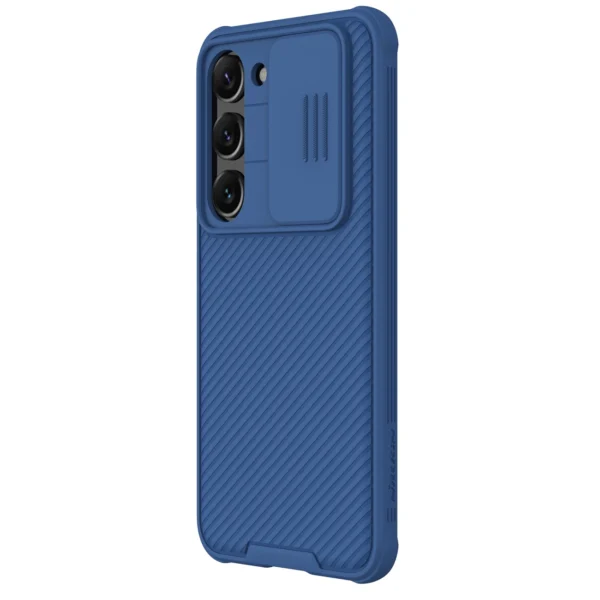 Nillkin CamShield Pro Case for Samsung Galaxy S23+, cover with camera cover, blueeng