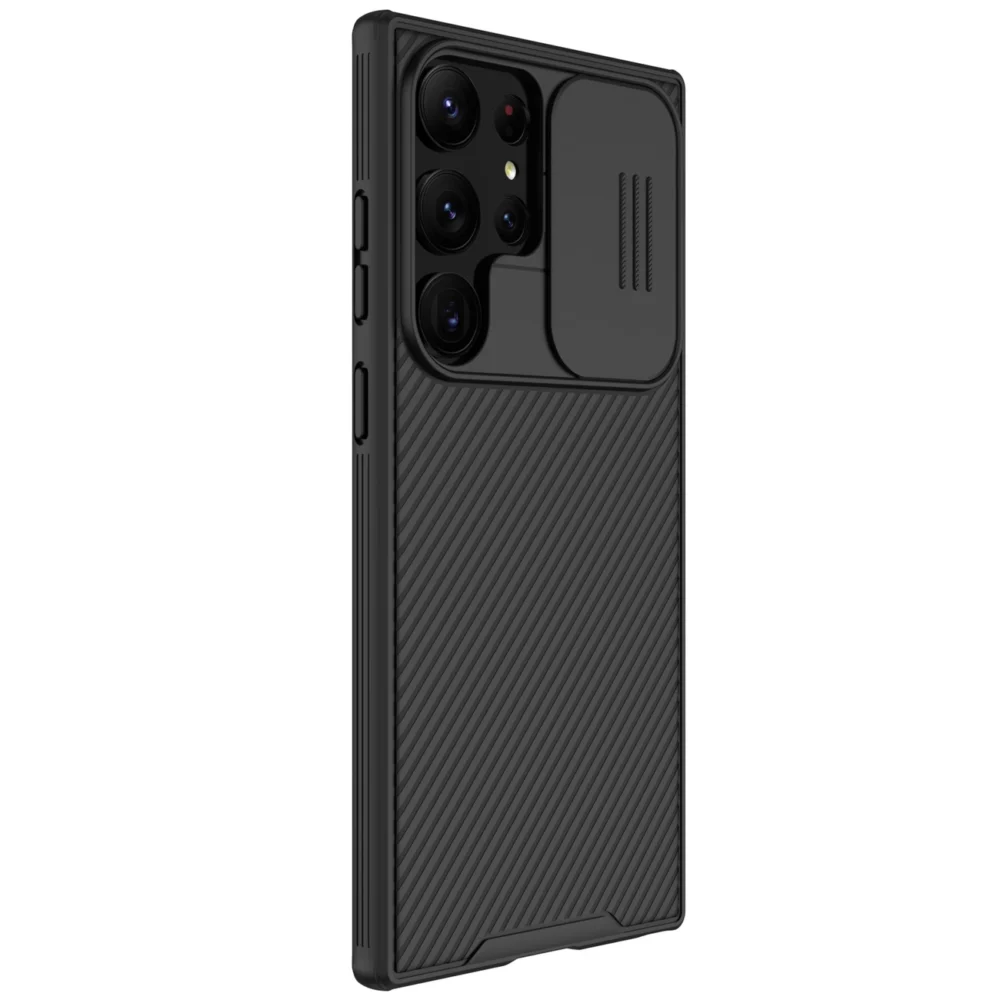 Nillkin CamShield Pro Case for Samsung Galaxy S23 Ultra cover with camera cover blackeng
