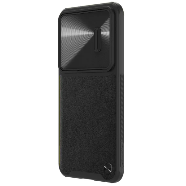 Nillkin CamShield Leather S Case for Samsung Galaxy S23+ cover with camera cover blackeng