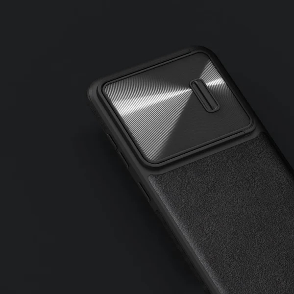Nillkin CamShield Leather S Case for Samsung Galaxy S23+ cover with camera cover blackeng