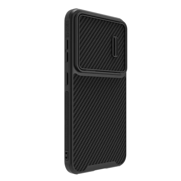 Nillkin Synthetic Fiber S Case for Samsung Galaxy S23, camera cover, blackeng