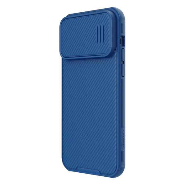 Nillkin CamShield S Case iPhone 14 Pro Max Armored Cover Camera Protector Blueeng