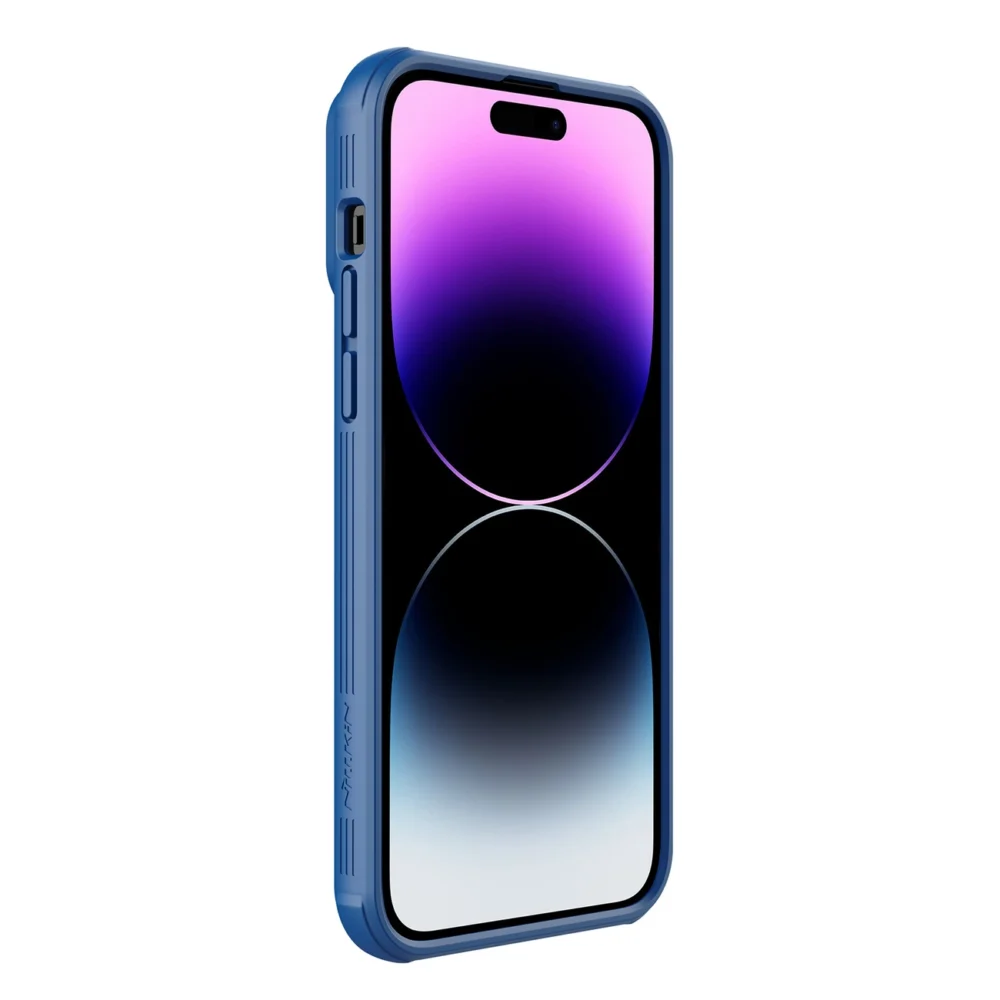 Nillkin CamShield S Case iPhone 14 Pro Max Armored Cover Camera Protector Blueeng