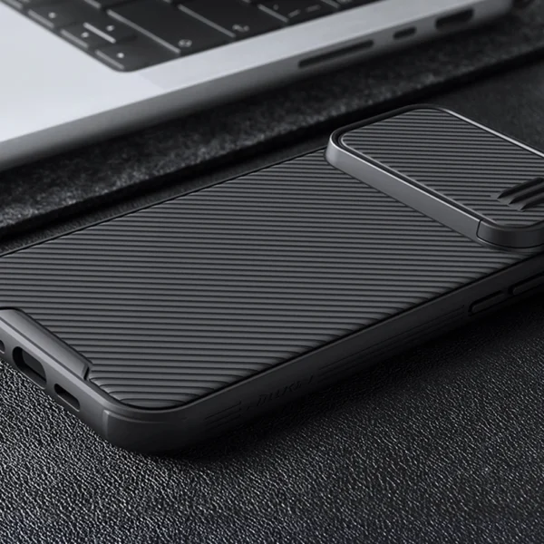 Nillkin CamShield S Case iPhone 14 Pro Max Armored Cover Camera Protector Blueeng
