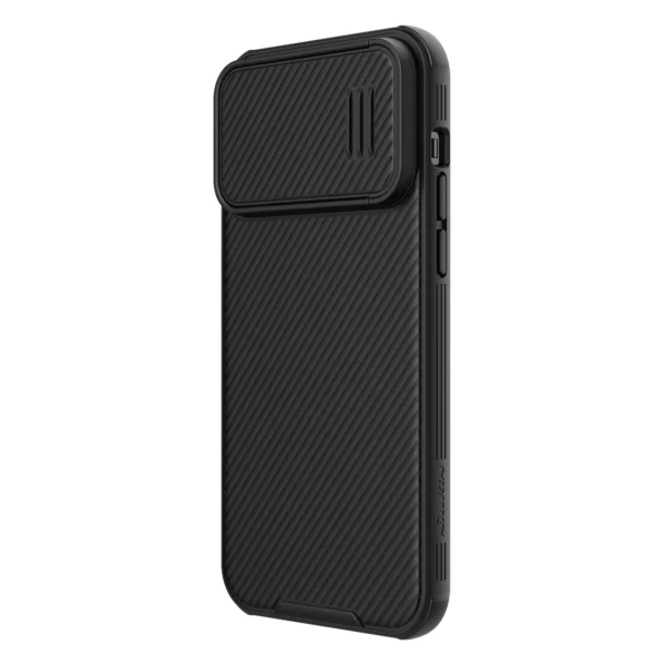 Nillkin CamShield S Case iPhone 14 Pro Max Armored Cover Camera Protector Blackeng