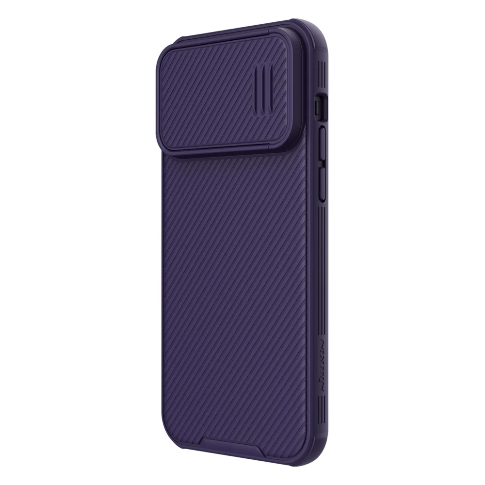 Nillkin CamShield S Case iPhone 14 Pro Max Armored Cover Camera Protector Purpleeng