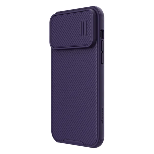 Nillkin CamShield S Case iPhone 14 Pro Max Armored Cover Camera Protector Purpleeng