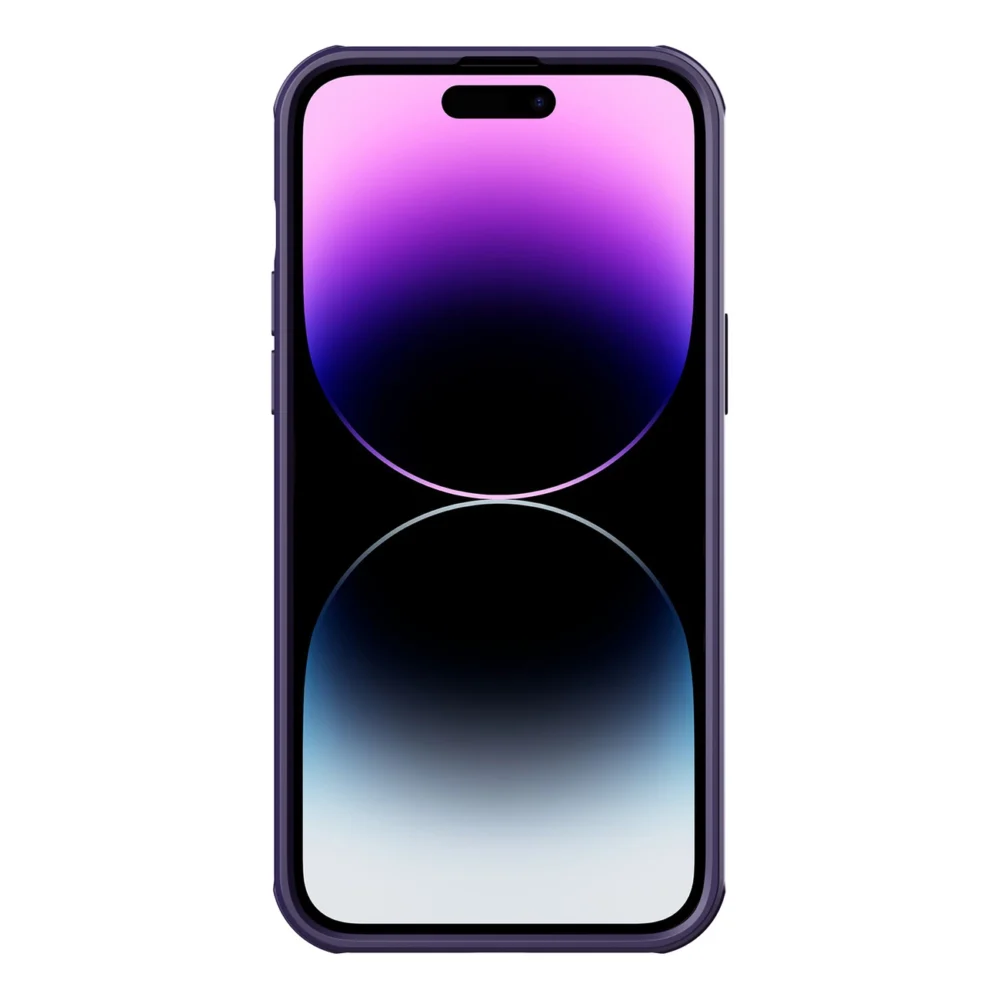 Nillkin CamShield S Case iPhone 14 Pro Max Armored Cover Camera Protector Purpleeng