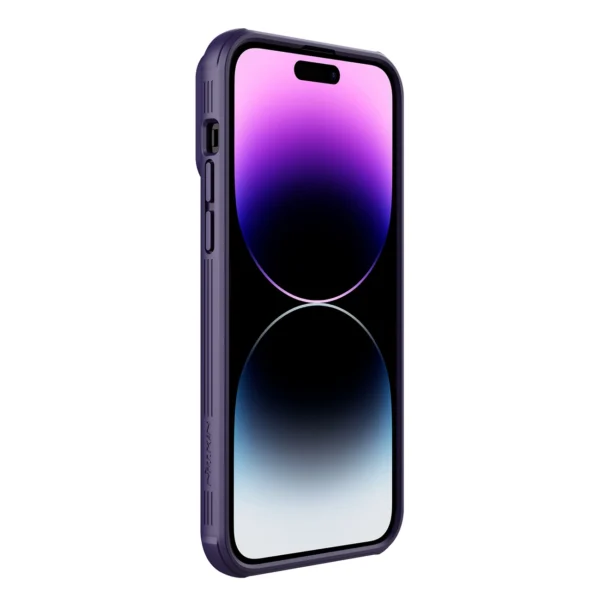 Nillkin CamShield S Case iPhone 14 Pro Max Armored Cover Camera Protector Purpleeng