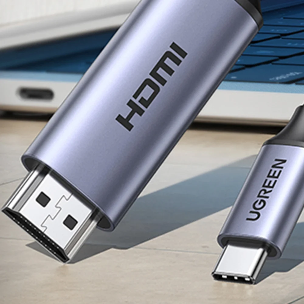 USB C - HDMI 2.1 8K 60Hz Cable 1.5m Ugreen CM565 - Grayeng