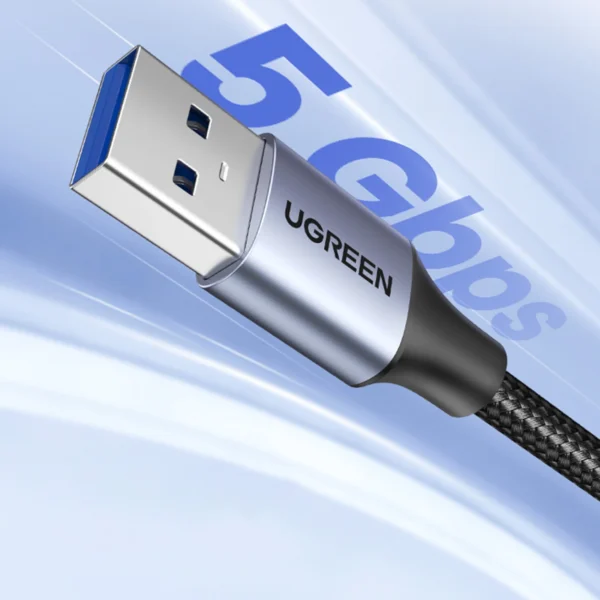 Ugreen extension cord adapter cable USB (male) - USB (female) 3.0 5Gb/s 2m gray (US115)eng