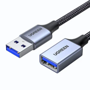 Ugreen Extension Cable Adapter USB (Male) - USB (Female) 3.0 5Gb/s 1m Gray (US115)eng