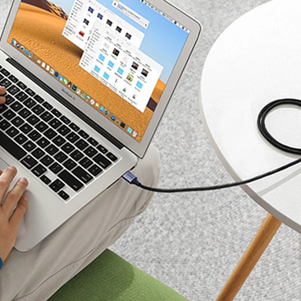 Ugreen Extension Cable Adapter USB (Male) - USB (Female) 3.0 5Gb/s 1m Gray (US115)eng