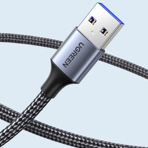 Ugreen extension cable adapter USB (male) - USB (female) 3.0 5Gb/s 0.5m gray (US115)eng